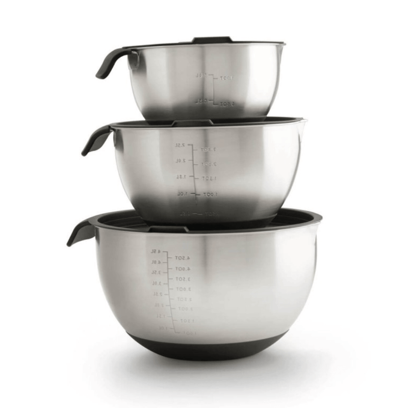 Napoleon Napoleon 70042 3 Piece Marinating Bowl Set 70042 Accessory Food Prep Tool 629162700421