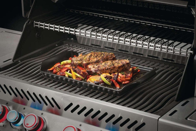 Napoleon 70150 Roasting Pan and Beer can Chicken Roaster Set