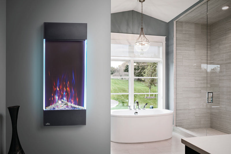Napoleon Allure Vertical 38" Wall Mount Electric Fireplace NEFVC38H