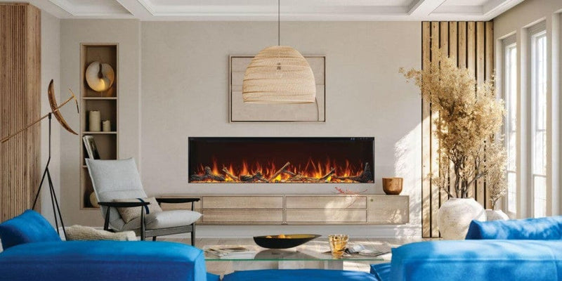 Napoleon Astound 74" FlexMount Electric Fireplace NEFL74AB