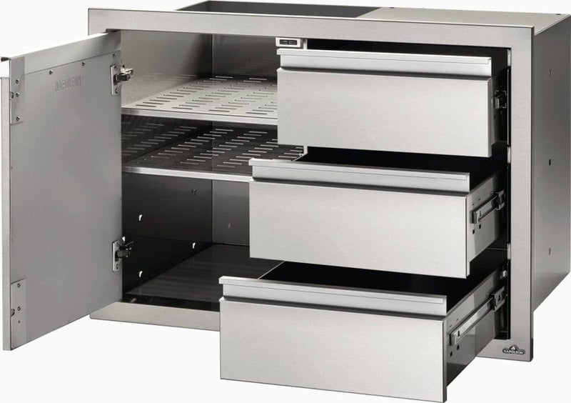 Napoleon Napoleon Built-In 36" X 24" Single Door & Triple Drawer Combo BI-3624-1D3DR BI-3624-1D3DR Outdoor Kitchen Door, Drawer & Cabinet 629162131584