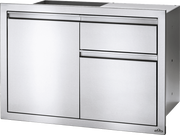 Napoleon Napoleon Built-In 36" X 24" Single Door & Waste Bin Drawer & Paper Towel Holder BI-3624-1D1W BI-3624-1D1W Outdoor Kitchen Door, Drawer & Cabinet 629162131638