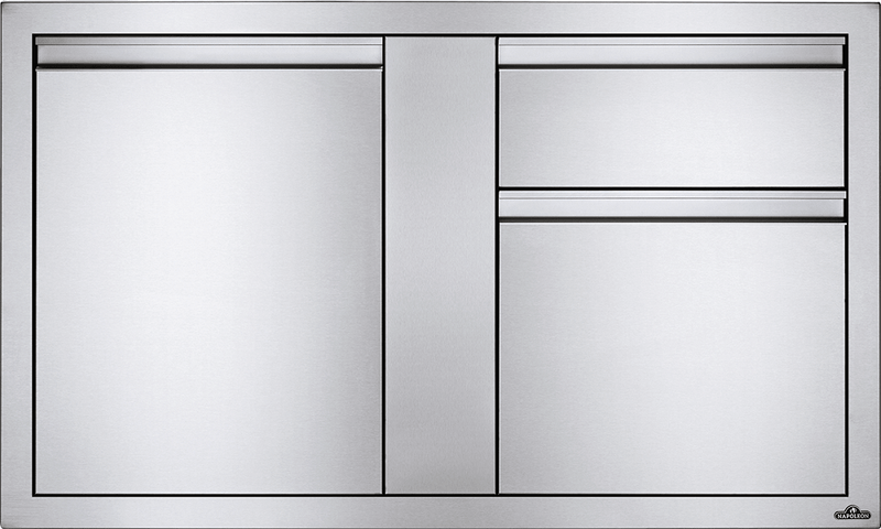 Napoleon Napoleon Built-In 42"X 24" Large Single Door & Standard Drawer BI-4224-1D2DR BI-4224-1D2DR Outdoor Kitchen Door, Drawer & Cabinet 629162131690