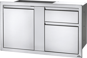 Napoleon Napoleon Built-In 42"X 24" Large Single Door & Standard Drawer BI-4224-1D2DR BI-4224-1D2DR Outdoor Kitchen Door, Drawer & Cabinet 629162131690