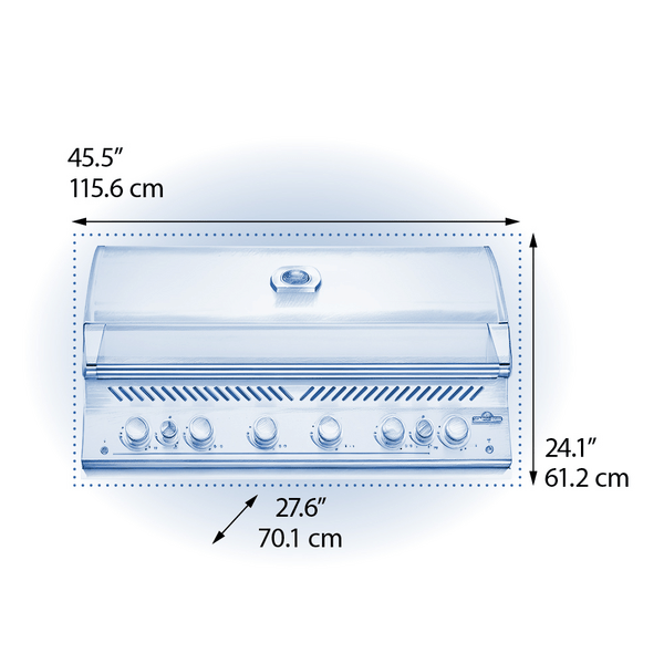 Napoleon Built-In 700 Series 44 BIG44RBSS-1