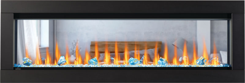 Napoleon CLEARion Elite 60" See Through Built-in Electric Fireplace NEFBD60HE Canada