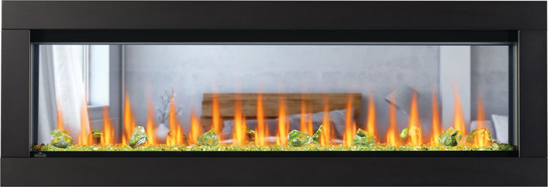 Napoleon CLEARion Elite 60" See Through Built-in Electric Fireplace NEFBD60HE Canada