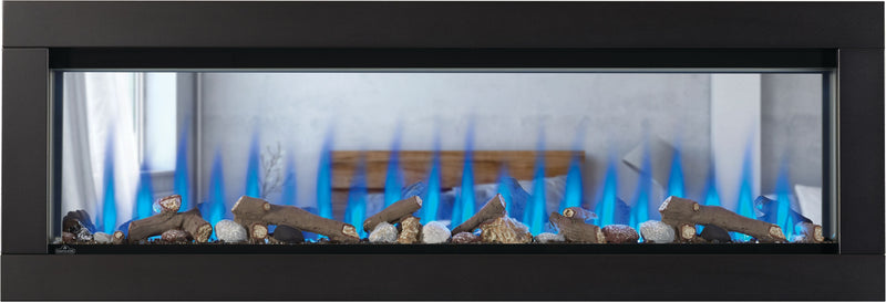 Napoleon CLEARion Elite 60" See Through Built-in Electric Fireplace NEFBD60HE Canada