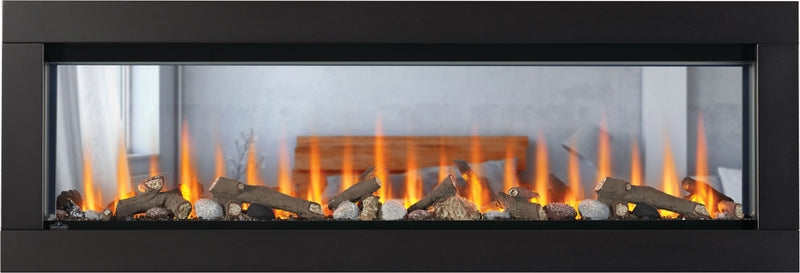 Napoleon CLEARion Elite 60" See Through Built-in Electric Fireplace NEFBD60HE Canada