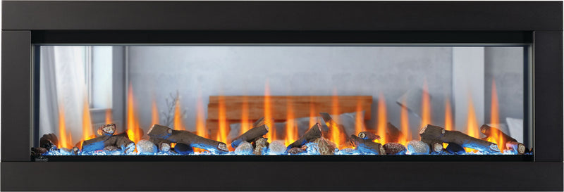 Napoleon CLEARion Elite 60" See Through Built-in Electric Fireplace NEFBD60HE Canada