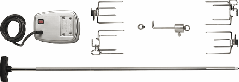 Napoleon Napoleon Commercial Grade Rotisserie Kit For Large Grills 69231 69231 Accessory Rotisserie 629162692313