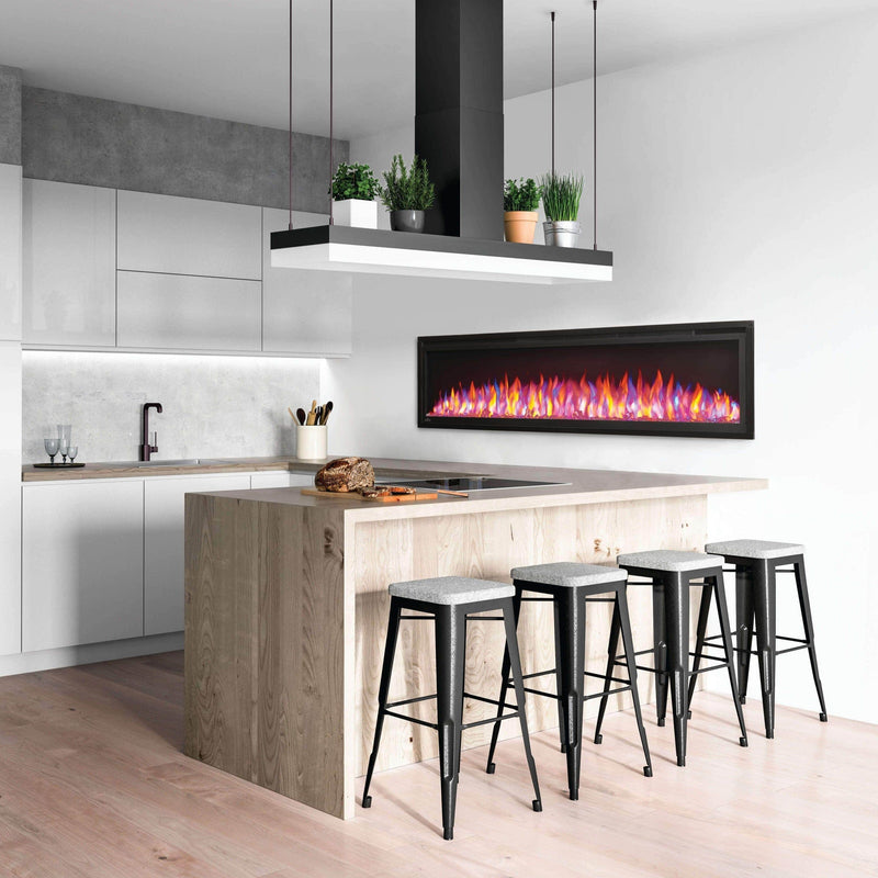 Napoleon Entice 60" Wall Mount Electric Fireplace NEFL60CFH-1 Canada