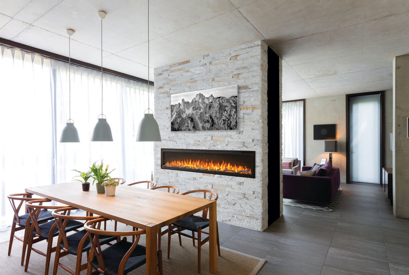 Napoleon Entice 60" Wall Mount Electric Fireplace NEFL60CFH-1 Canada