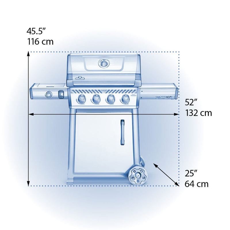 Napoleon Freestyle 425 4-Burner BBQ with Side Burner