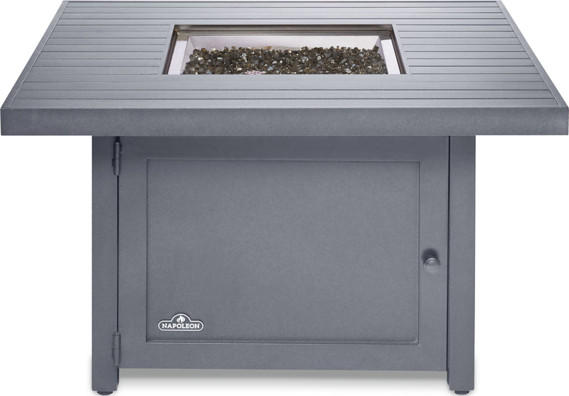 Napoleon Napoleon Hamptons Square Patioflame Table HAMP2-GY Propane / Grey HAMP2-GY Firepit Table Square 629162122858