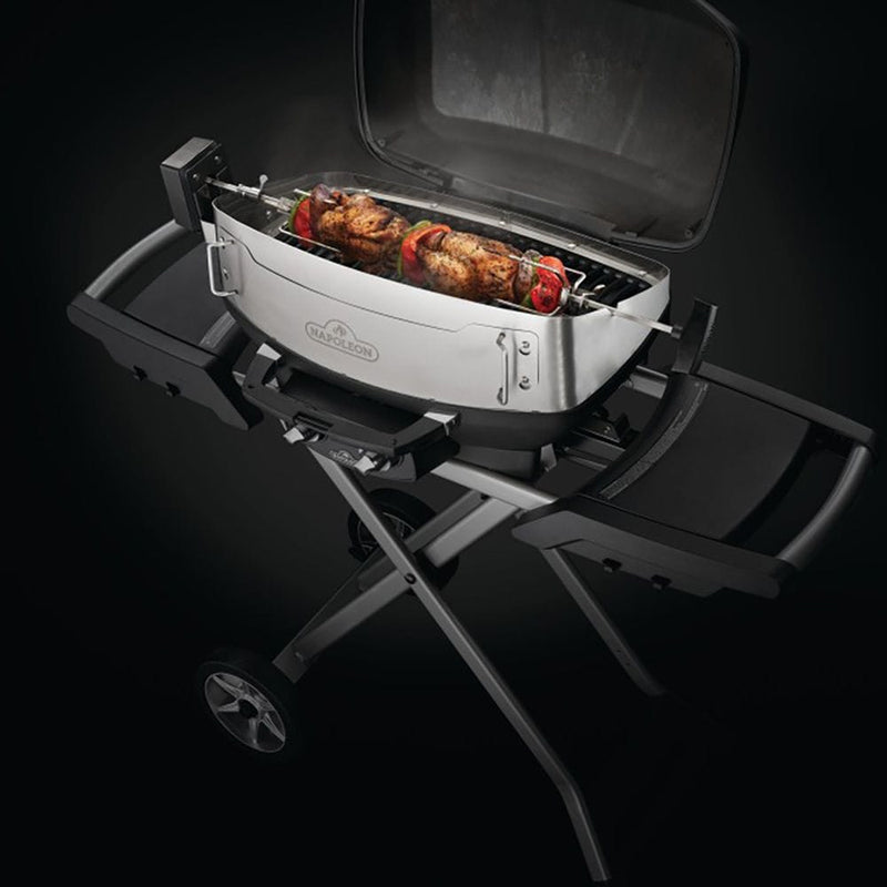 Napoleon Heavy Duty Rotisserie and Shroud for PRO/TravelQ™ 285 Portable Grill Models 69281