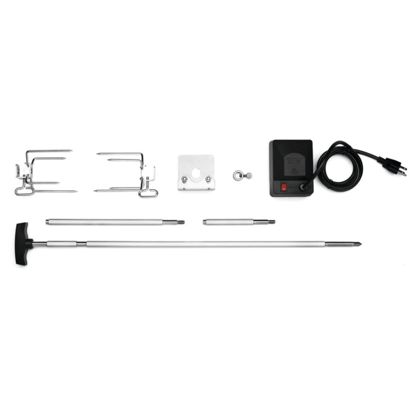 Napoleon Heavy Duty Rotisserie Kit - 69241 for PRO Charcoal Kettle 22 and 18-inch Grills