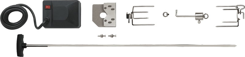Napoleon Napoleon Heavy Duty Rotisserie Kit W/ Motor For 405/450/485/500 69211 69211 Accessory Rotisserie 629162692115