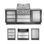 Napoleon Oasis 100 Outdoor Kitchen with 32" Built-in 500 Series