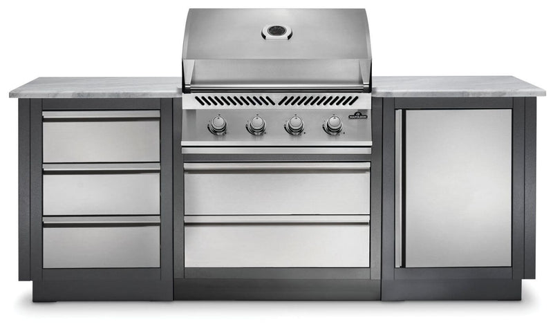 Napoleon Oasis 100 Outdoor Kitchen with 32" Built-in 500 Series