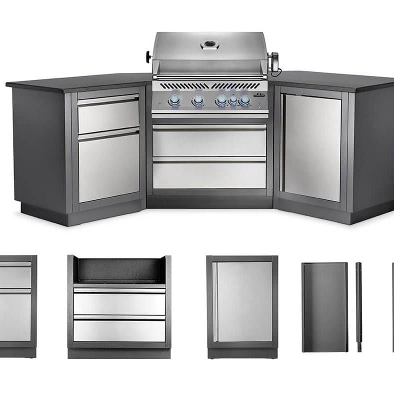 Napoleon Oasis 200 Outdoor Kitchen with 32" Built-In 700 Series
