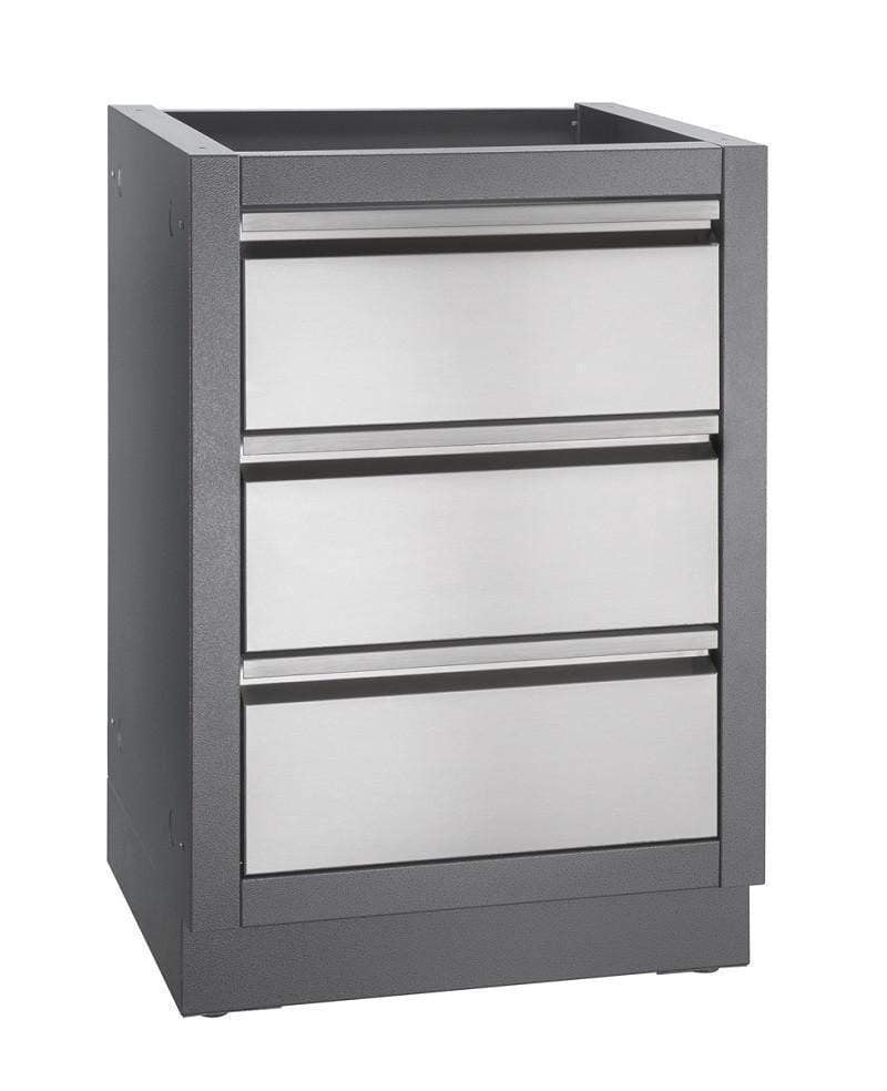 Napoleon Napoleon Oasis Three Drawer Cabinet IM-3DC-CN IM-3DC-CN Outdoor Kitchen Door, Drawer & Cabinet 629162125651