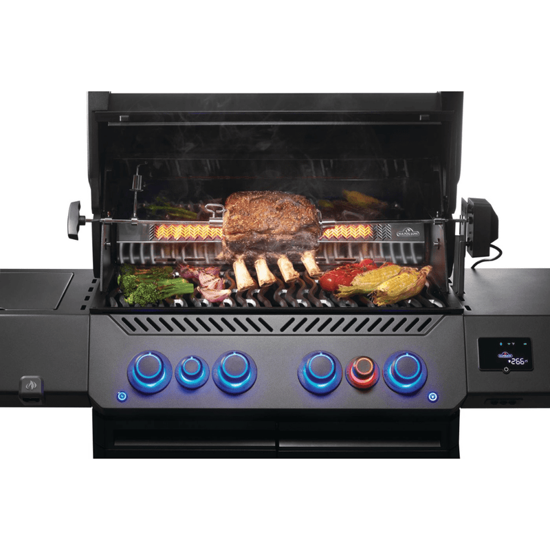 Napoleon Phantom Prestige 500 Connected Gas Grill with Infrared Side and Rear Burner