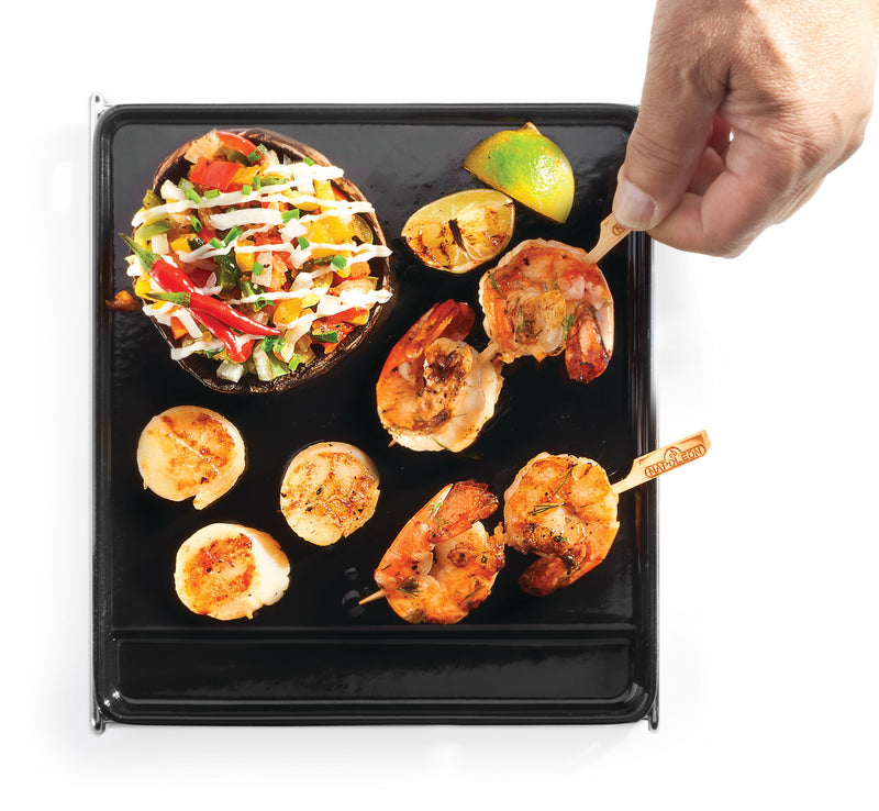 Napoleon Porcelain-enameled Cast Iron Griddle - 56081 Fits in Rogue XT and Legend Grills with infrared side burners