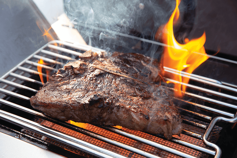 Napoleon Prestige 500 RSIB Ambiance Special Edition BBQ with Infrared Side & Rear Burners P500RSIB-3-AMB