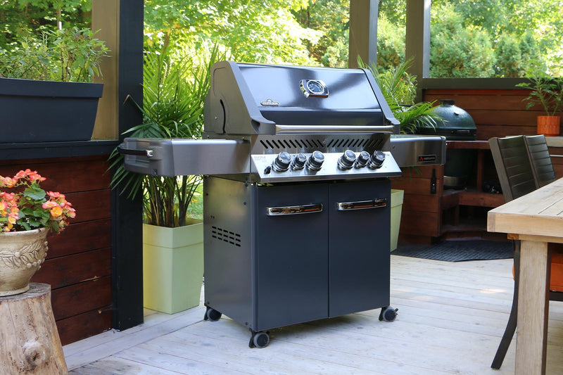 Napoleon Prestige 500 RSIB Ambiance Special Edition BBQ with Infrared Side & Rear Burners P500RSIB-3-AMB