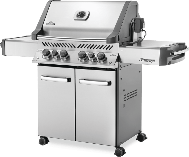 Napoleon Prestige 500 RSIB BBQ with Infrared Side & Rear Burners P500RSIB-3