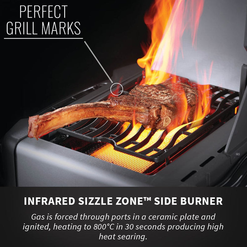 Napoleon Prestige 500 RSIB BBQ with Infrared Side & Rear Burners P500RSIB-3
