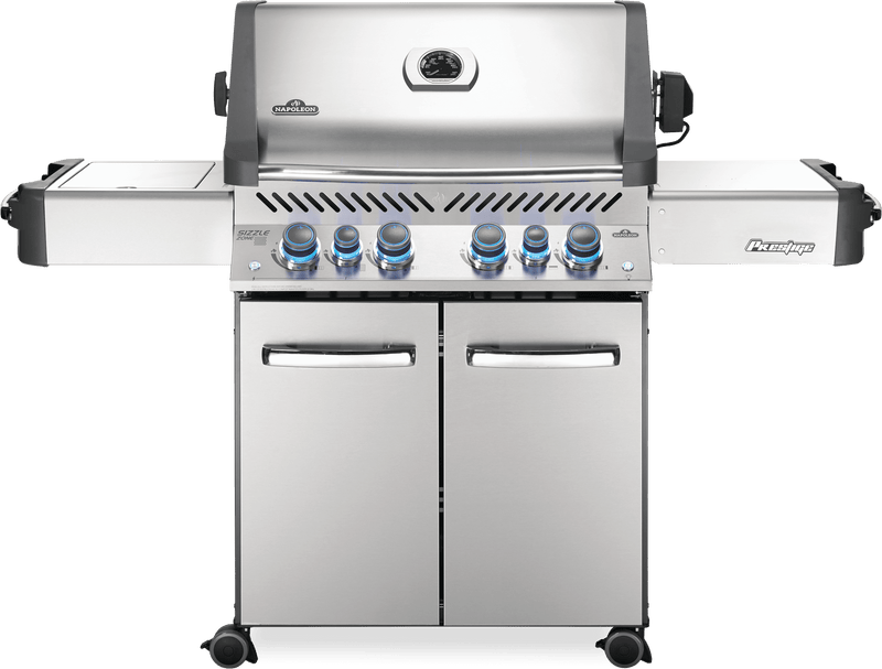 Napoleon Prestige 500 RSIB BBQ with Infrared Side & Rear Burners P500RSIB-3