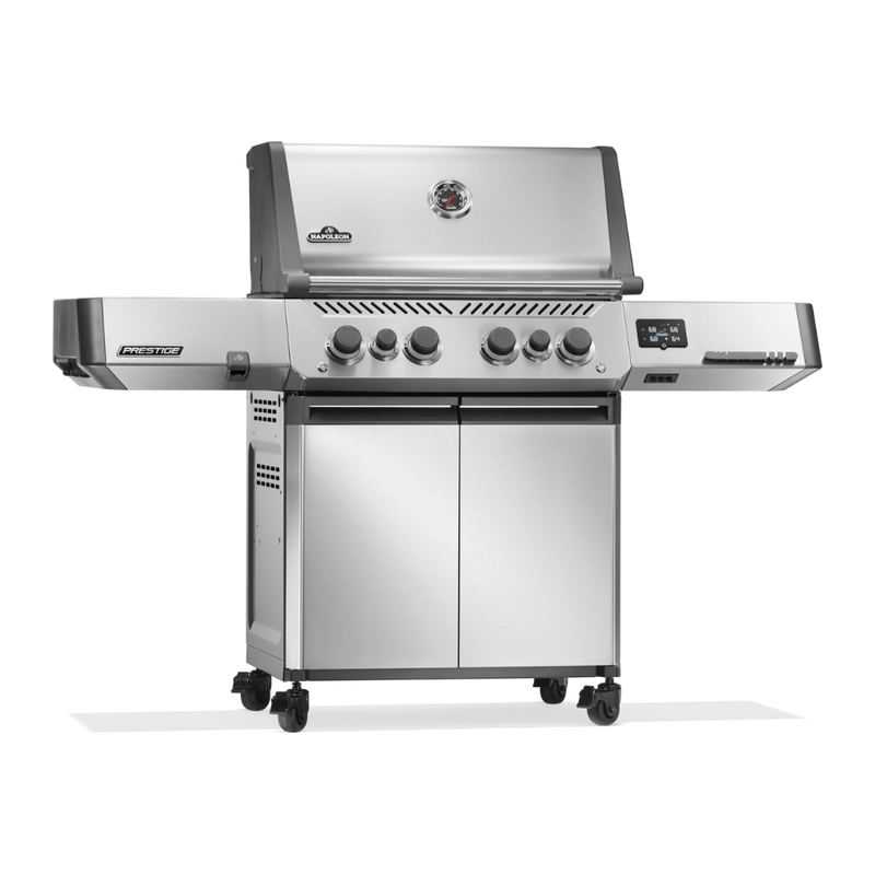 Napoleon Prestige 500 Connected Gas Grill with Infrared Side and Rear Burner