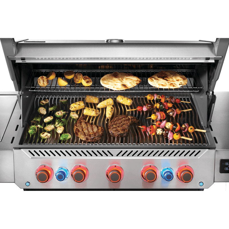 Napoleon Prestige 665 Connected Gas Grill with Infrared Side and Rear Burner