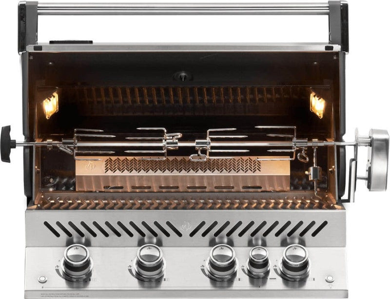 Napoleon Napoleon Prestige PRO 500 RB Built-In Grill with Infrared Rear Burner BIPRO500RB-3 Built-in Gas Grill