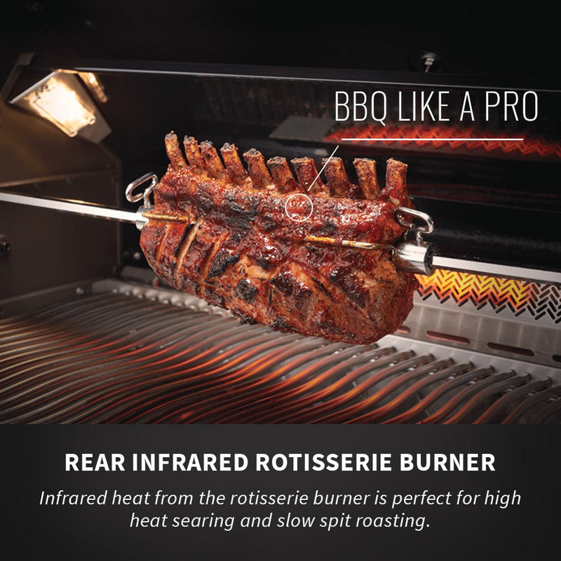 Napoleon Napoleon Prestige PRO 500 RB Built-In Grill with Infrared Rear Burner BIPRO500RB-3 Built-in Gas Grill