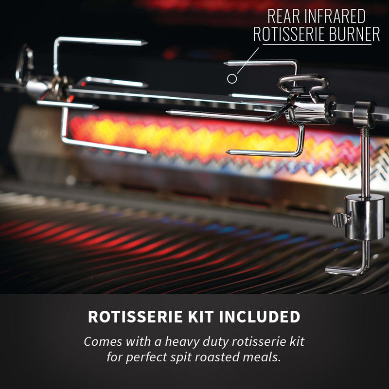 Napoleon Napoleon Prestige PRO 500 RB Built-In Grill with Infrared Rear Burner BIPRO500RB-3 Built-in Gas Grill
