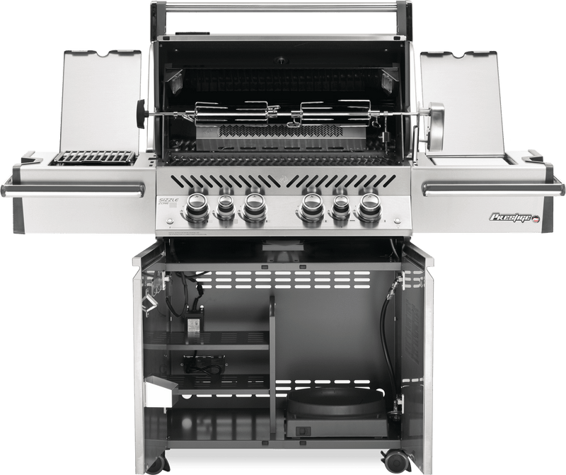 Napoleon Prestige PRO 500 RSIB BBQ with Infrared Rear & Side Burners PRO500RSIB-3