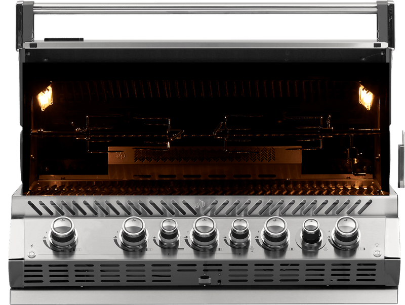 Napoleon Napoleon Prestige PRO 665 RB Built-In Grill with Infrared Rear Burner BIPRO665RB-3 Built-in Gas Grill