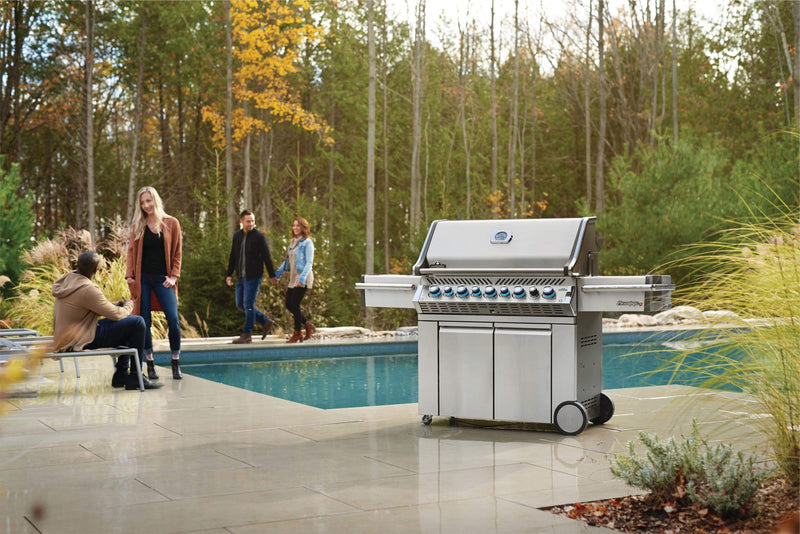 Napoleon Prestige PRO 665 RSIB BBQ with Infrared Rear & Side Burners PRO665RSIB-3