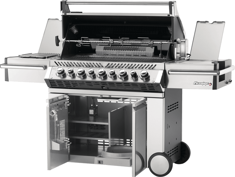 Napoleon Prestige PRO 665 RSIB BBQ with Infrared Rear & Side Burners PRO665RSIB-3