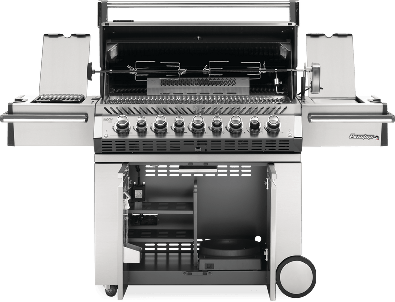 Napoleon Prestige PRO 665 RSIB BBQ with Infrared Rear & Side Burners PRO665RSIB-3