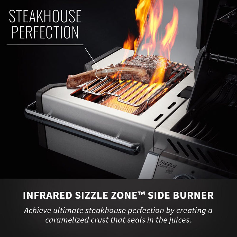 Napoleon Prestige PRO 665 RSIB BBQ with Infrared Rear & Side Burners PRO665RSIB-3
