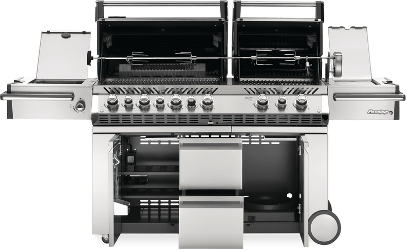 Napoleon Prestige PRO 825 RSIB BBQ with Side Burner, Infrared Rear & Bottom Burners PRO825RSBI-3