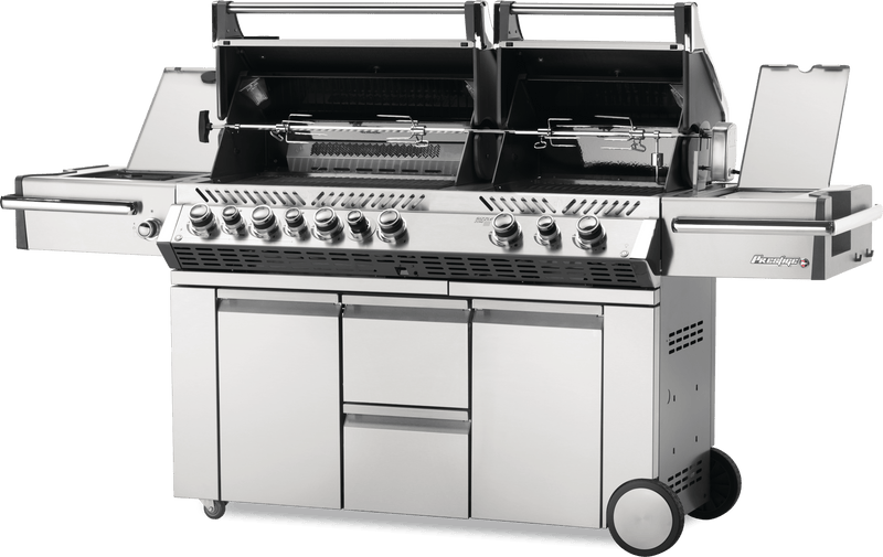 Napoleon Prestige PRO 825 RSIB BBQ with Side Burner, Infrared Rear & Bottom Burners PRO825RSBI-3