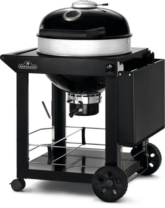 Napoleon PRO Charcoal Kettle 22" Grill with Cart PRO22K-CART-3