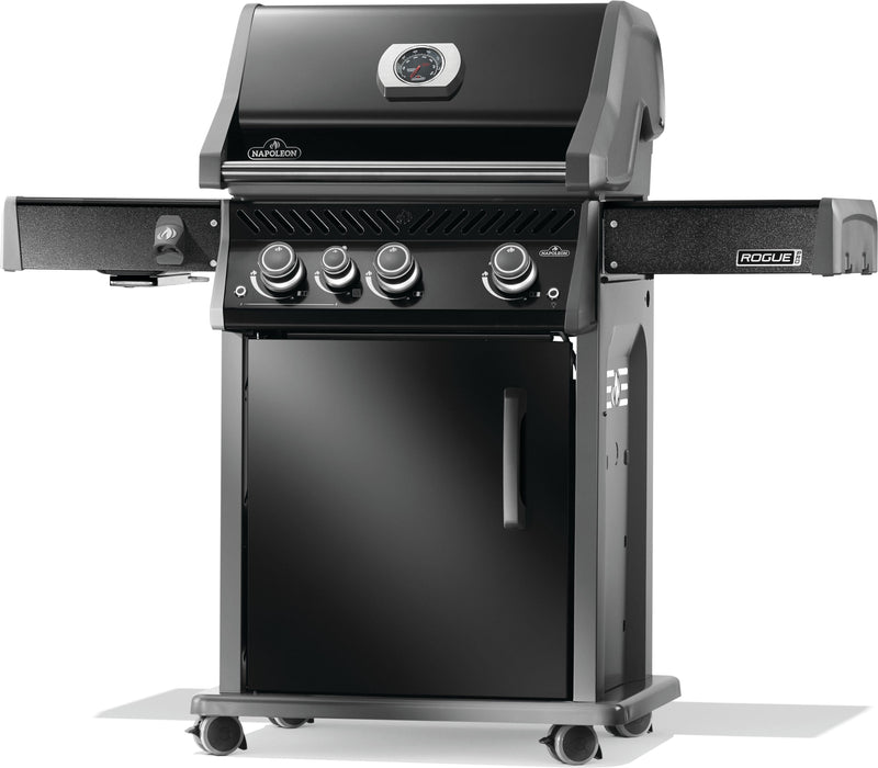Napoleon Rogue PRO 425 Gas Grill with Infrared Side Burner - Black