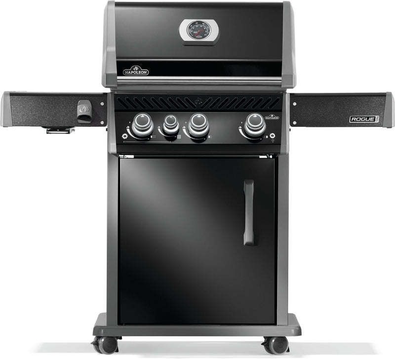 Napoleon Rogue PRO 425 Gas Grill with Infrared Side Burner - Black