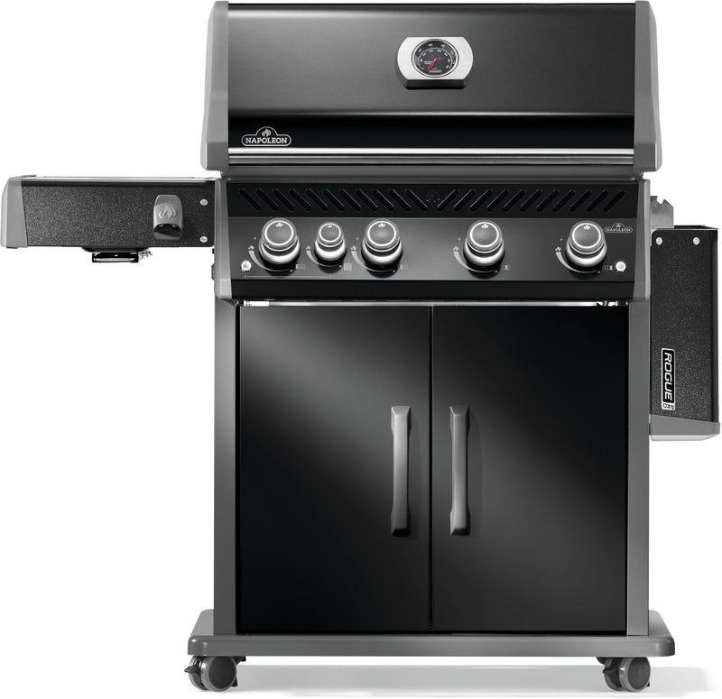 Napoleon Rogue PRO 525 Gas Grill with Infrared Side Burner - Black